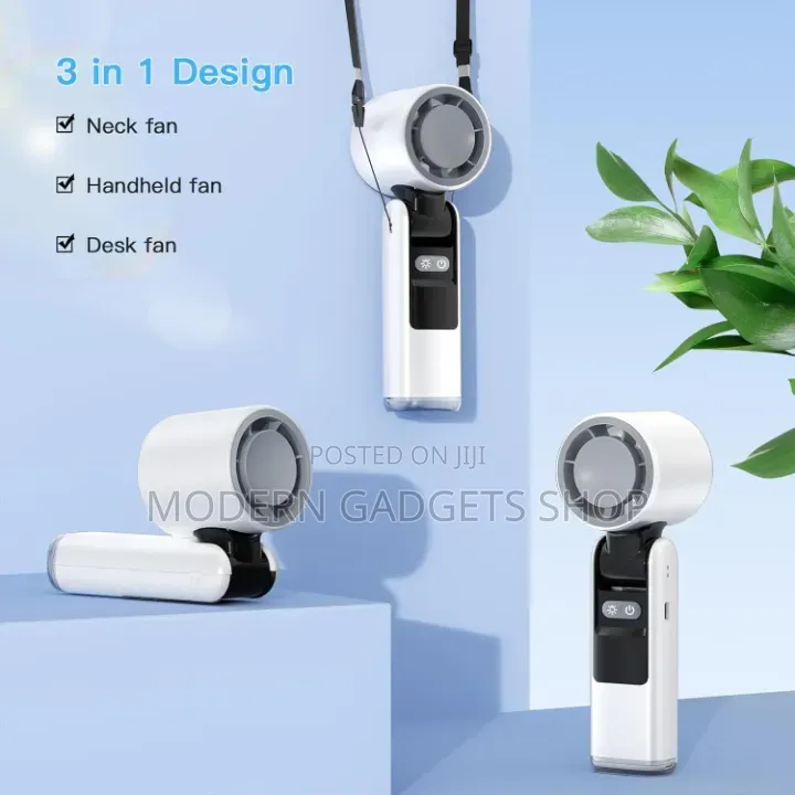 Portable Handheld Rechargeable Fan