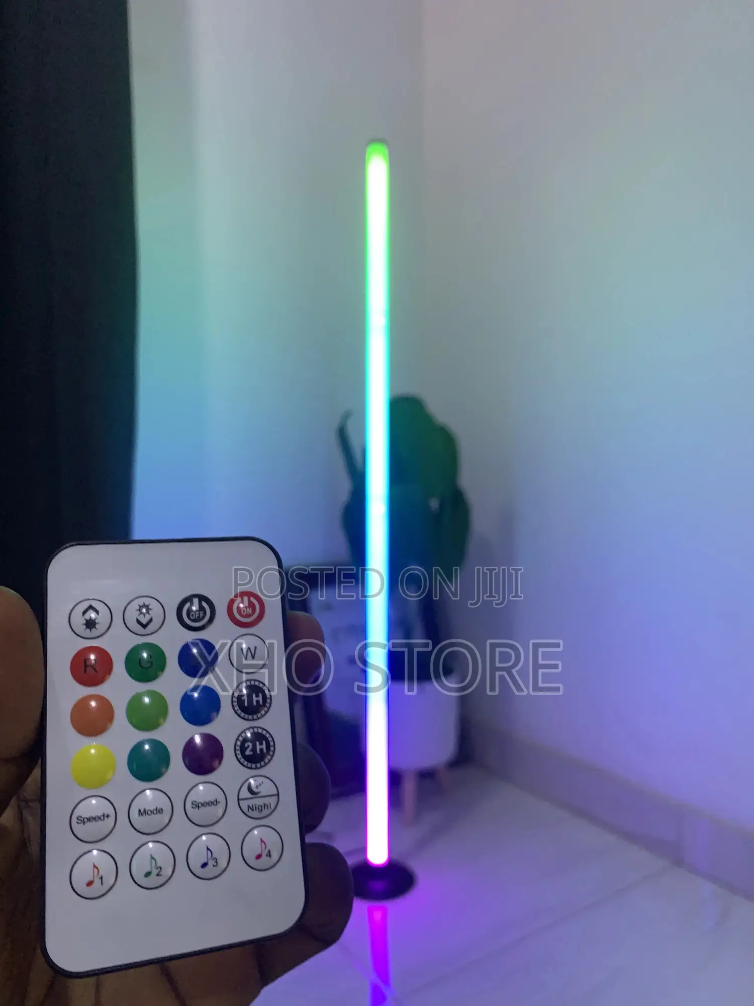 Smart Rgb Ic Led Floor Lamp With App Remote Control, Usb Interface