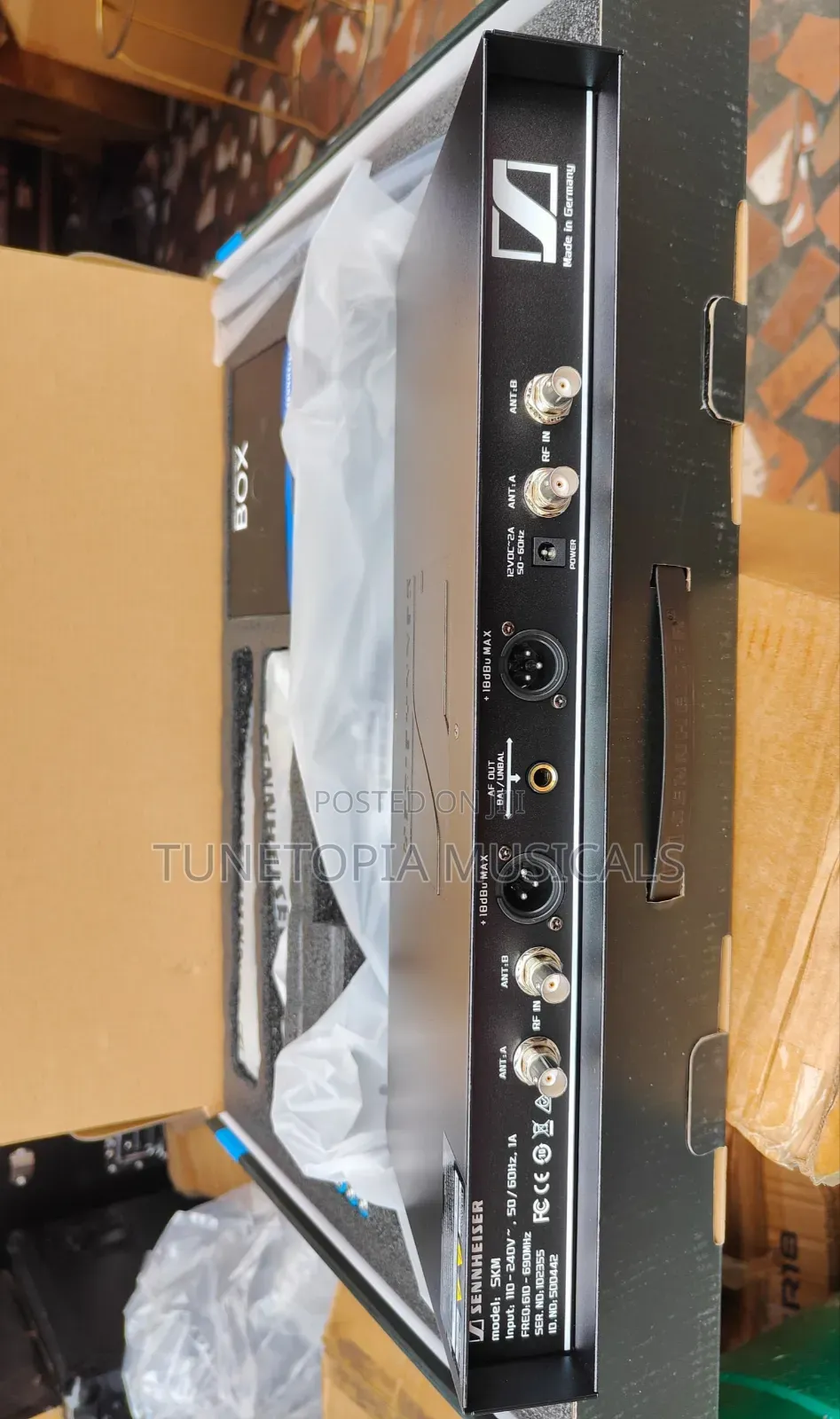 2in1 Sennheiser SKM 9000 Digital Wireless Handheld Microphone