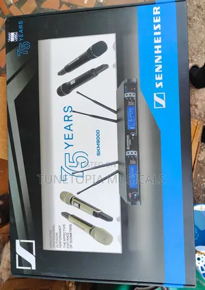 2in1 Sennheiser SKM 9000 Digital Wireless Handheld Microphone