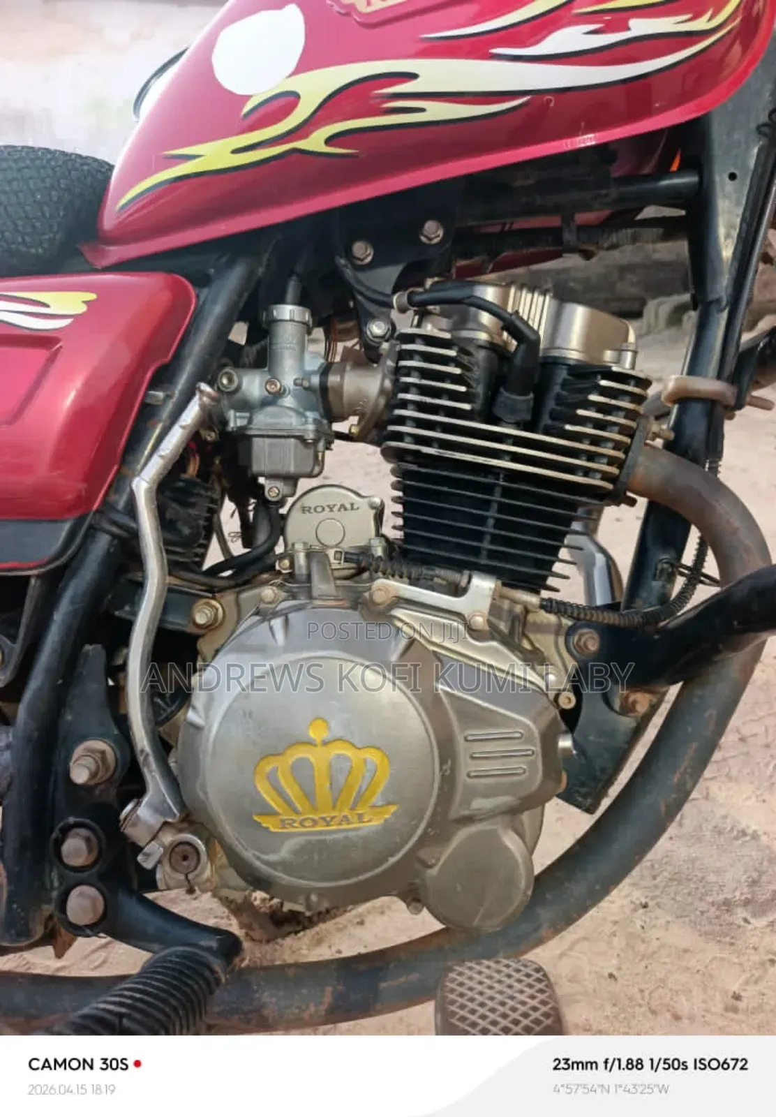 Royal RY150 2025 Red