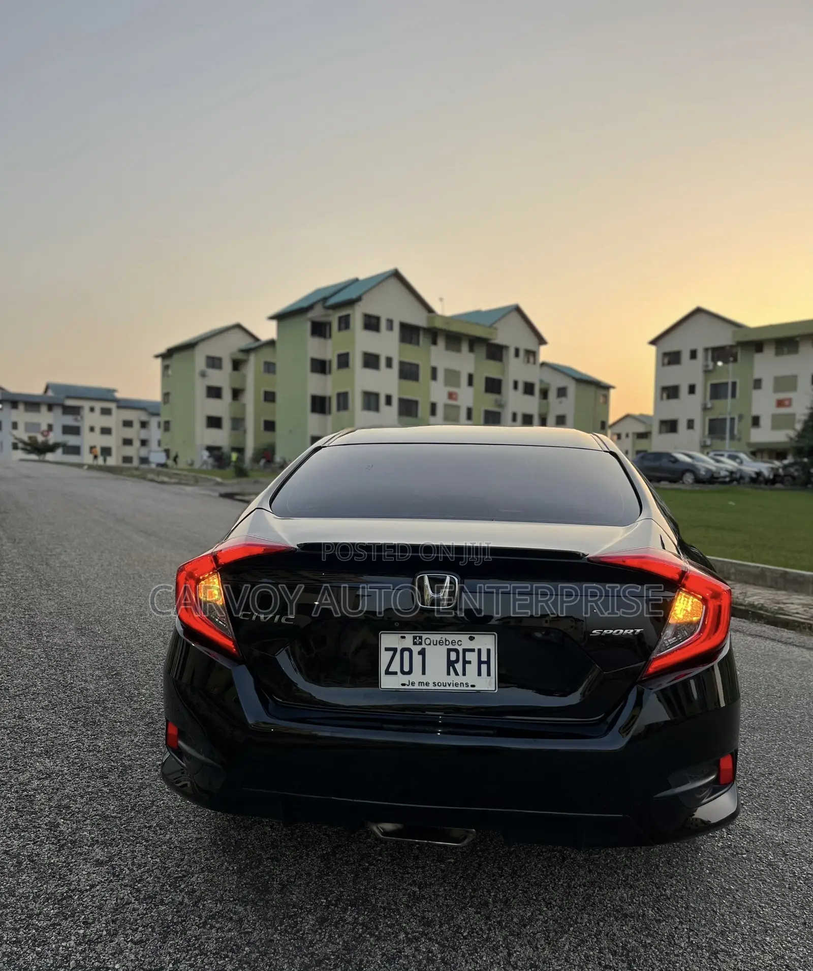 Honda Civic Sport Sedan 2019 Black