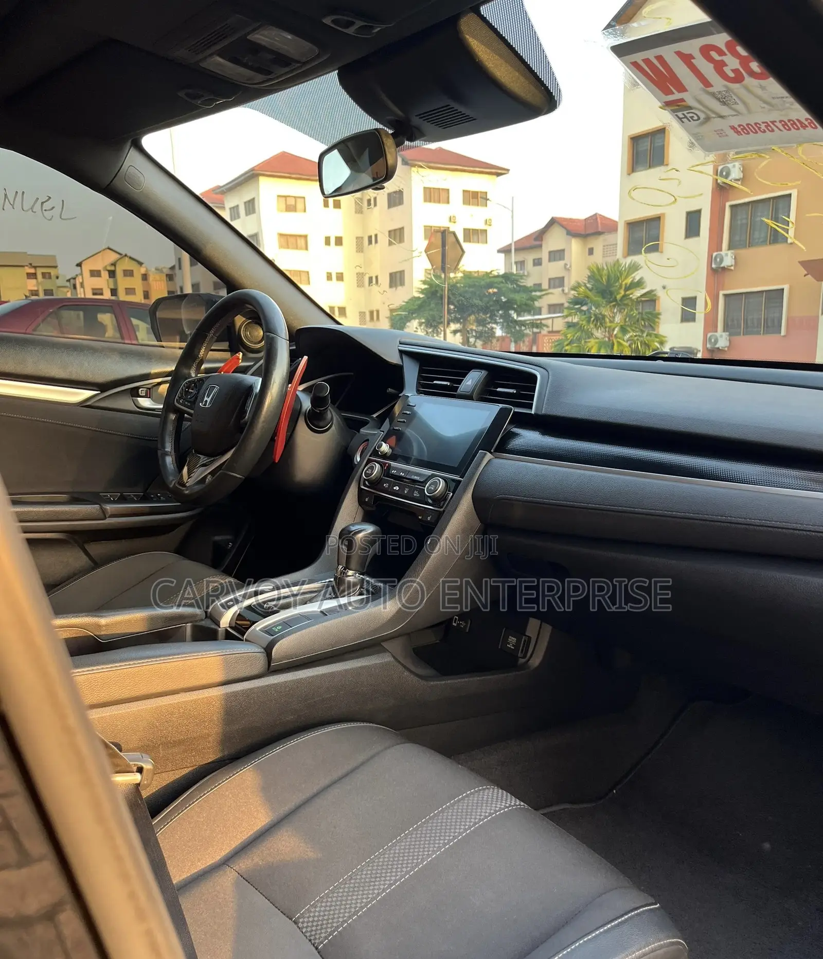 Honda Civic Sport Sedan 2019 Black