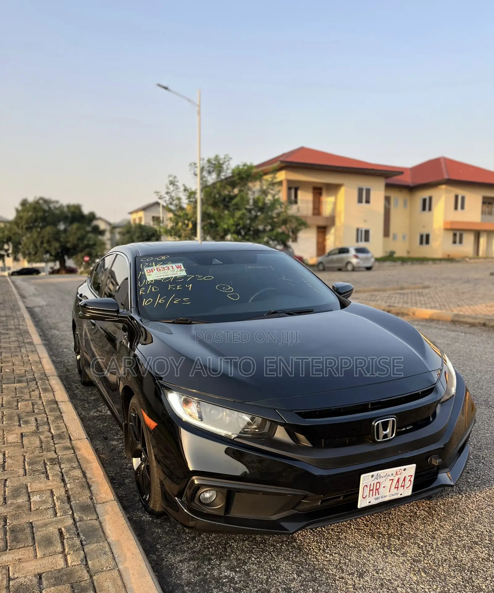 Honda Civic Sport Sedan 2019 Black