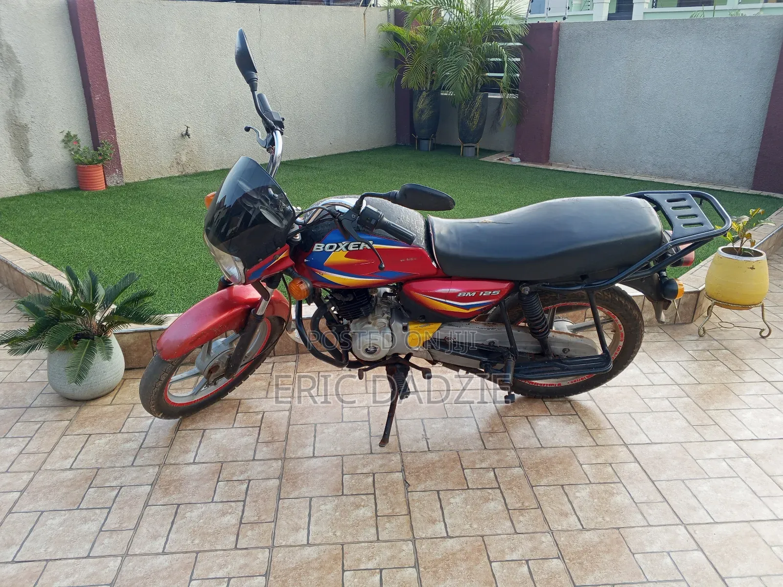 Bajaj Boxer 125 2015 Red