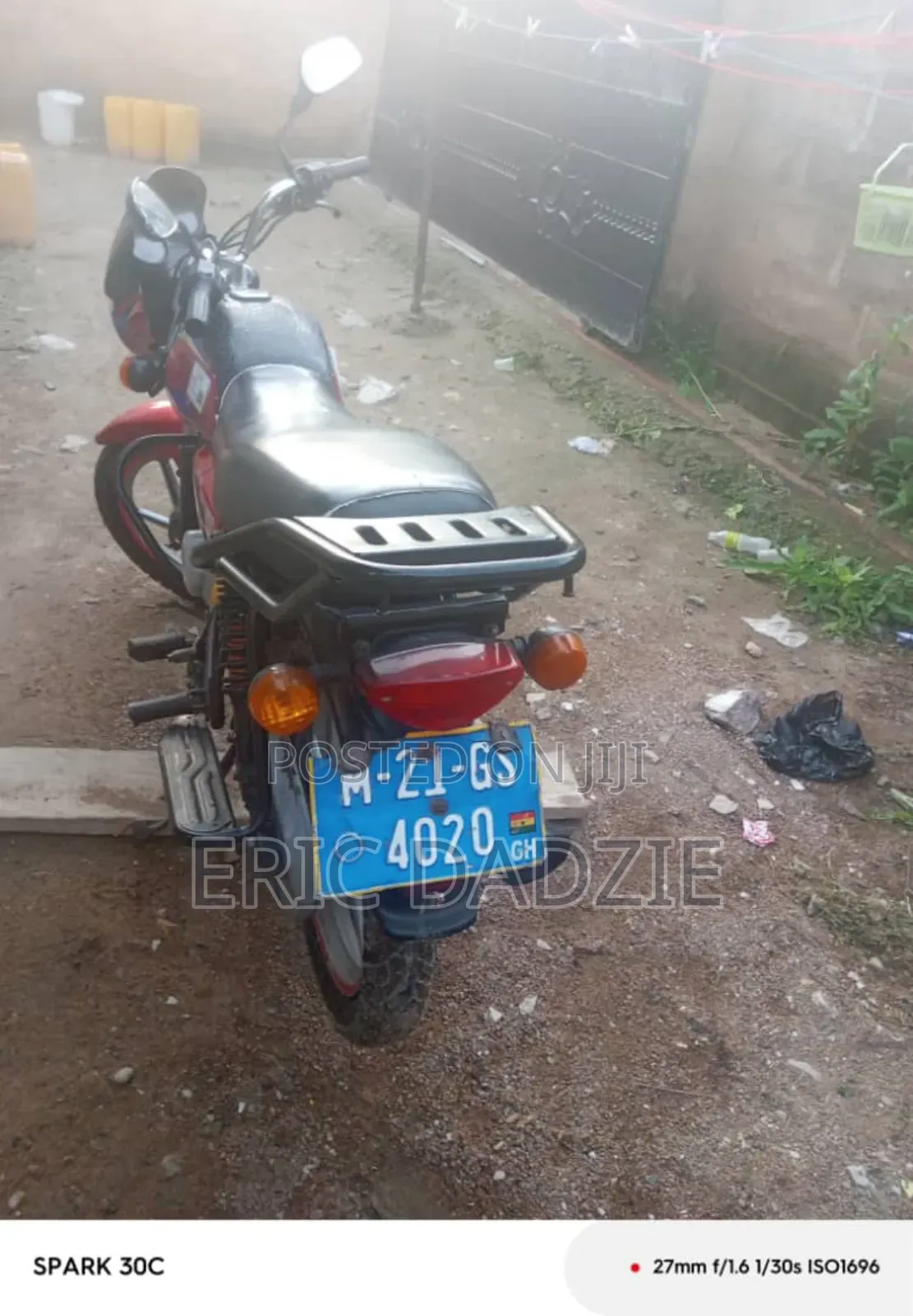 Bajaj Boxer 125 2015 Red