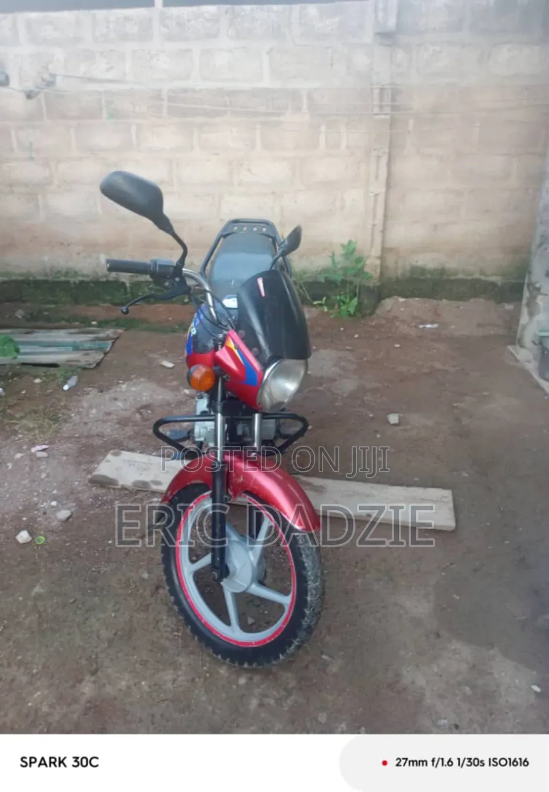 Bajaj Boxer 125 2015 Red