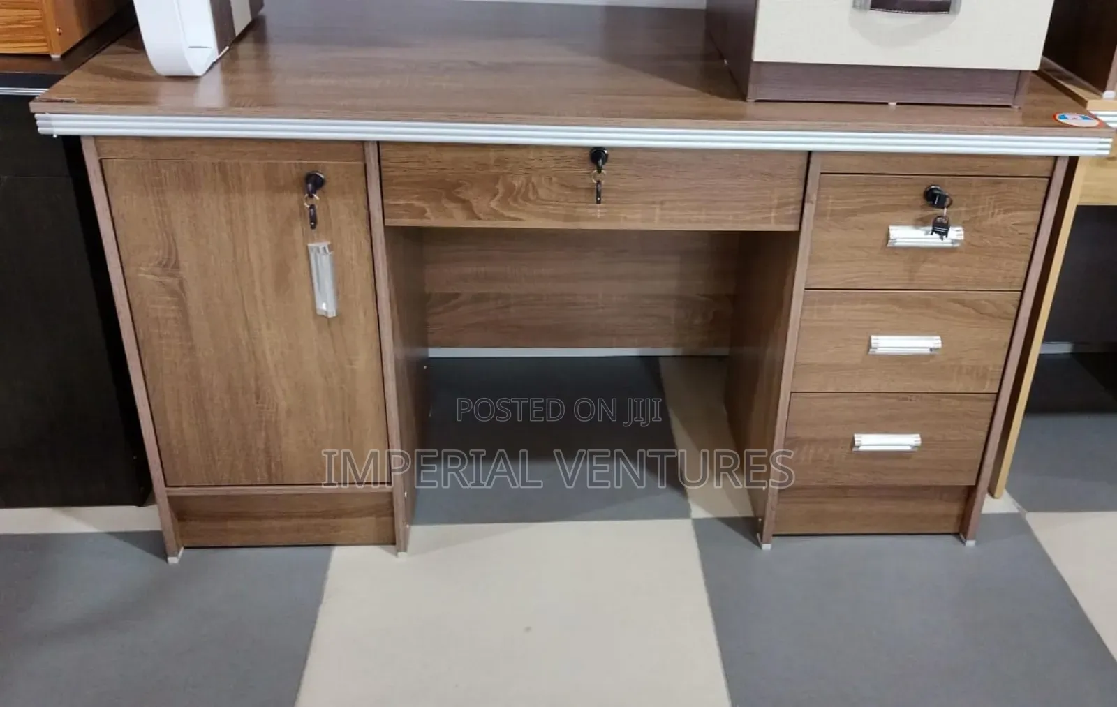 Quality Brown Office Desk