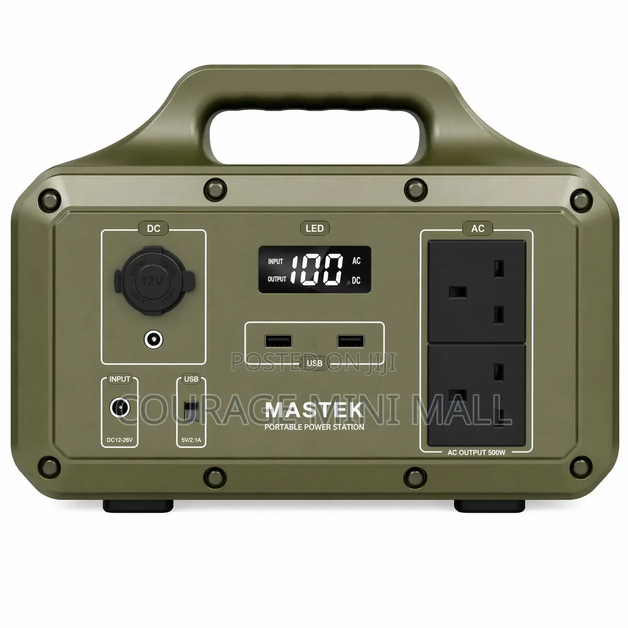 500w Portable Solar Power Station 