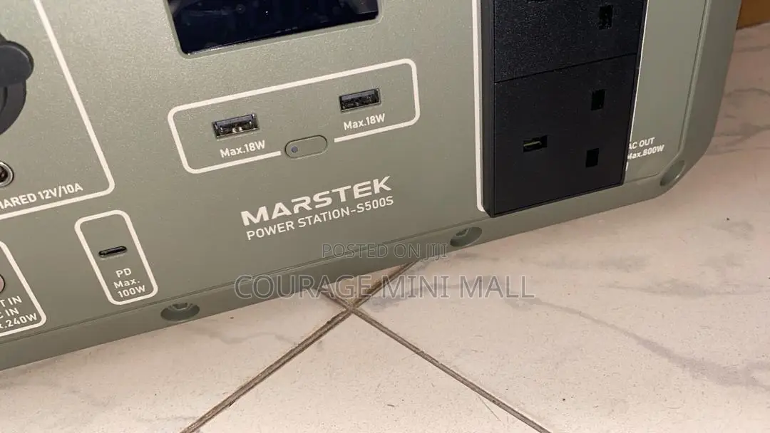 500w Portable Solar Power Station 