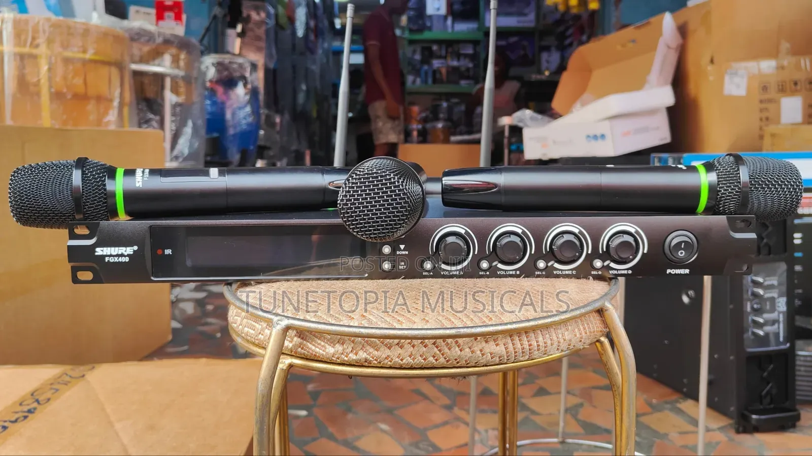 2in1 Shure FGX 400 Professional Wireless Microphone