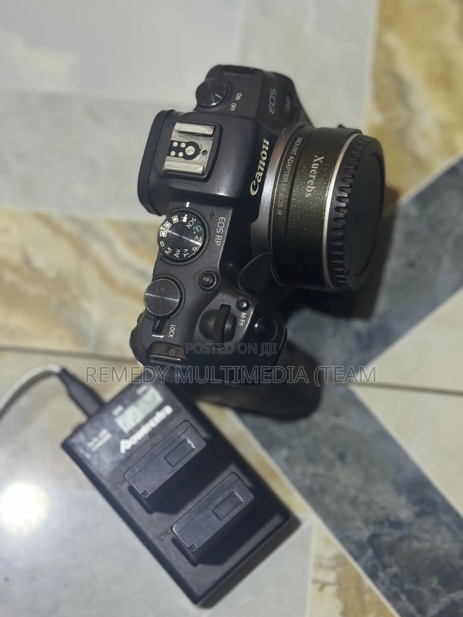 Canon Eos Rp With Filmmaking Accessories