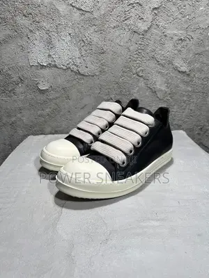 Rick Owens Low Black and Red