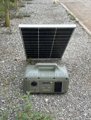 500w Solar Generator + Free 100w Solar Panel