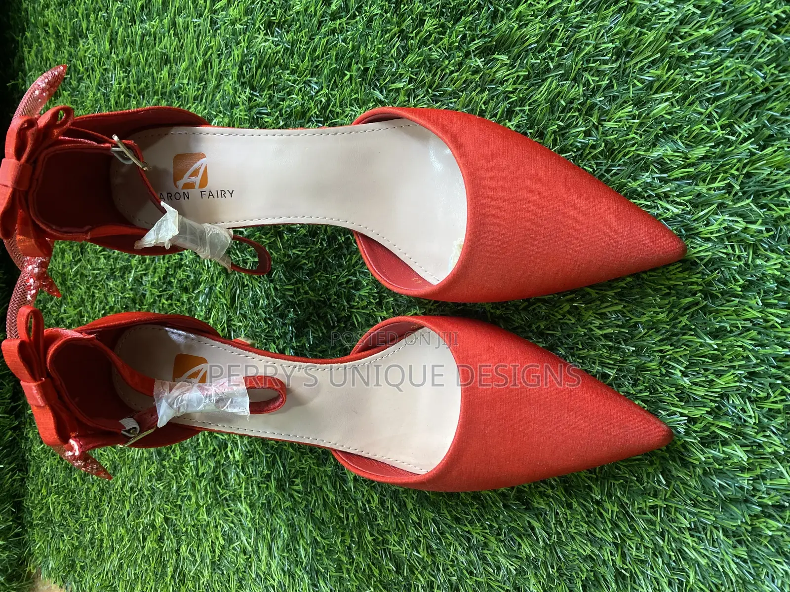 Ruby Luxe Bow-Tie Pointed Heels