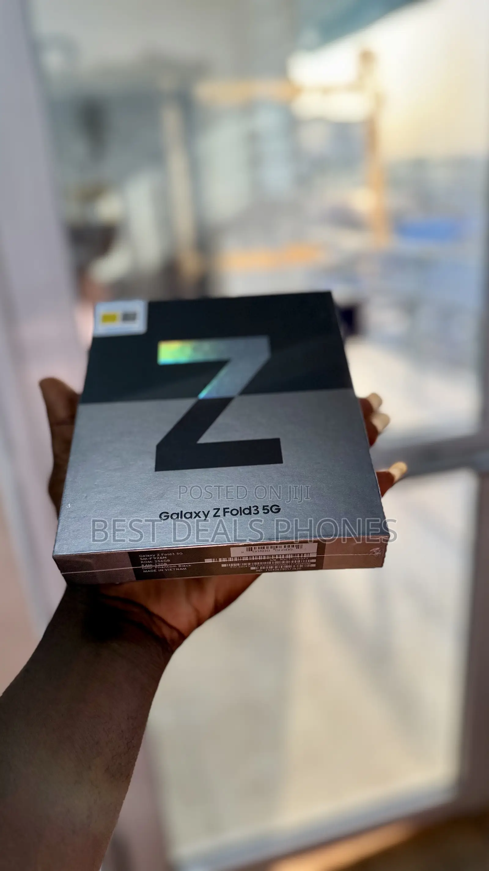 New Samsung Galaxy Z Fold 3 256 GB Rose Gold