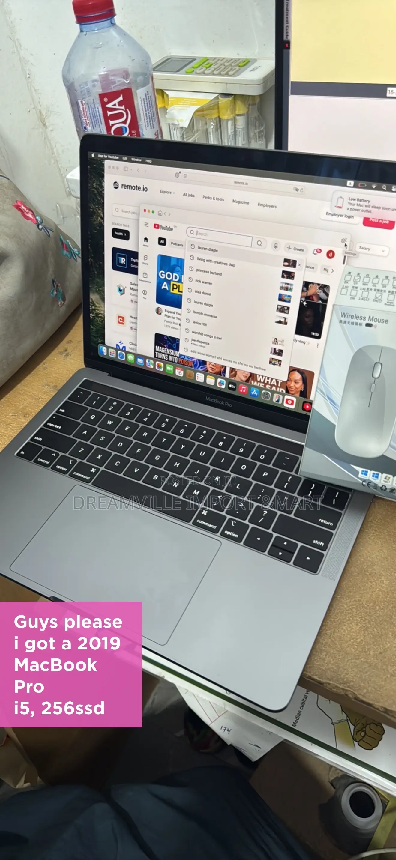 New Laptop Apple MacBook Pro 2019 16GB Intel Core i5 SSD 256GB