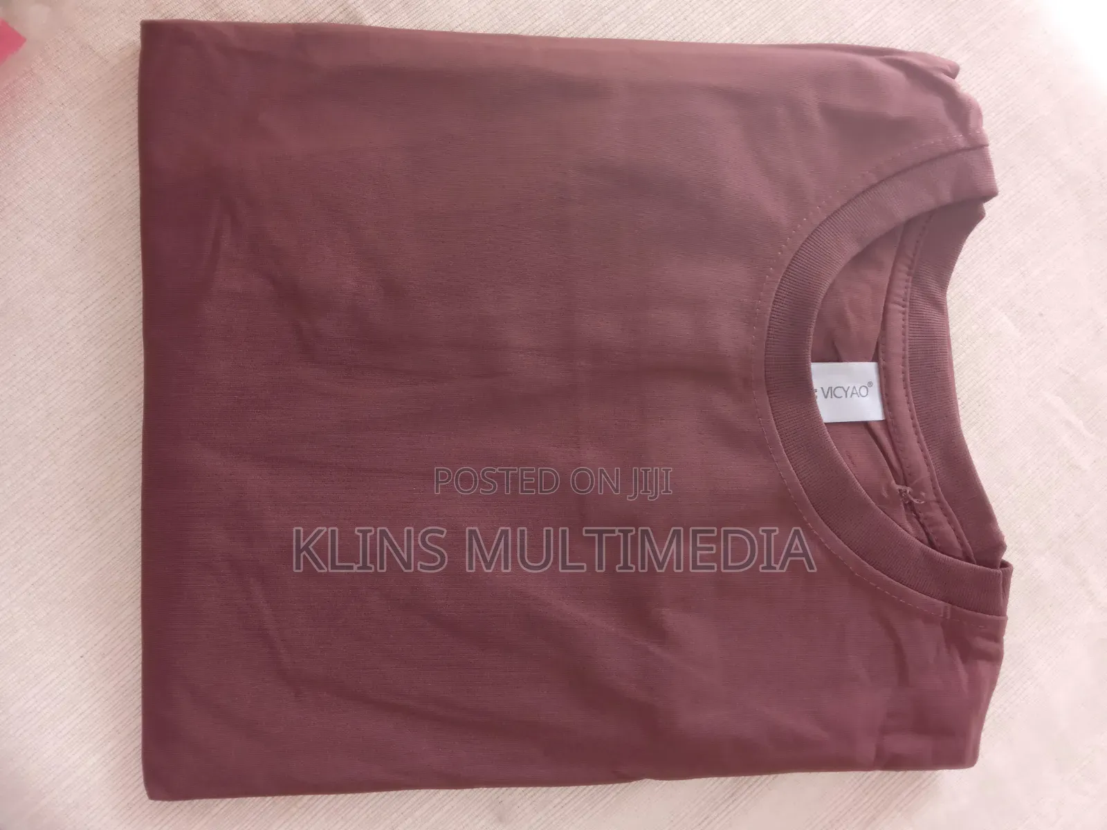 Cotton Plain T-Shirt