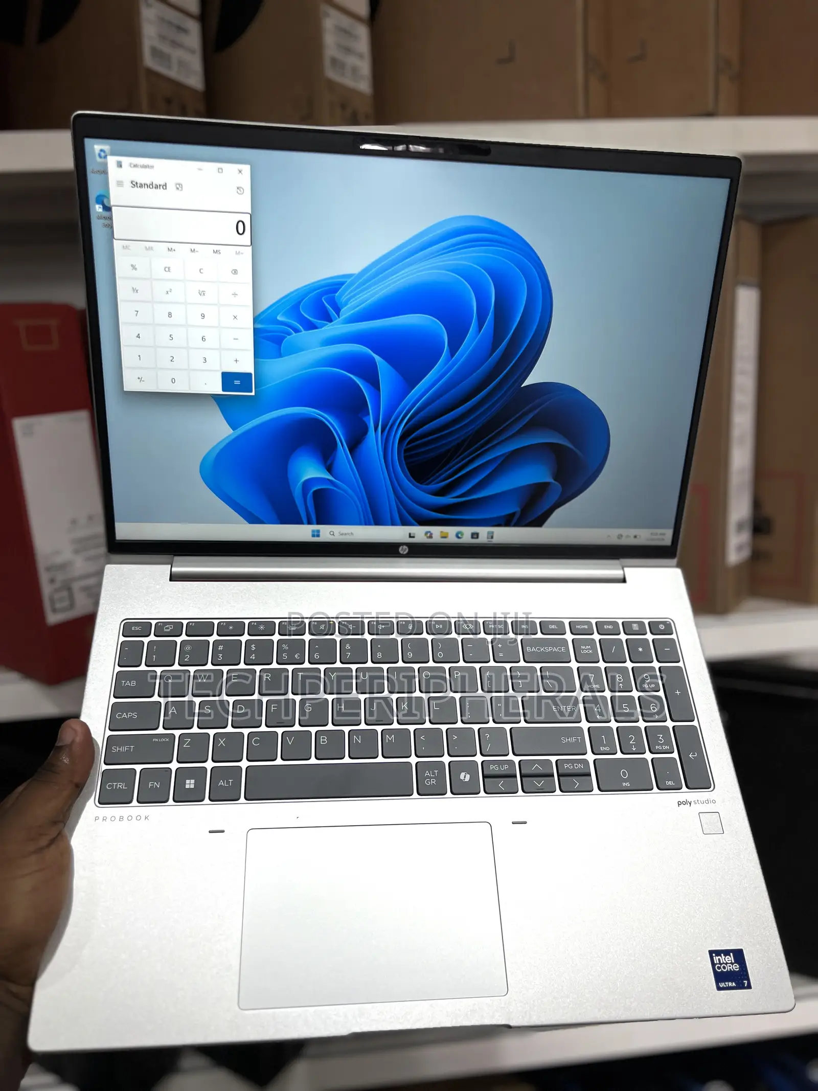 New Laptop HP Probook 450 8GB Intel Core Ultra 7 SSD 512GB