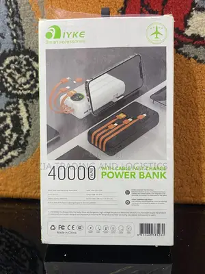 Iyke Sk-p9 40000 Mah Long Lasting Power Bank - Black/Orange