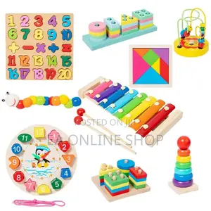 Little Learner's Delight Educational Toy Bundle (8 Piece Set)
