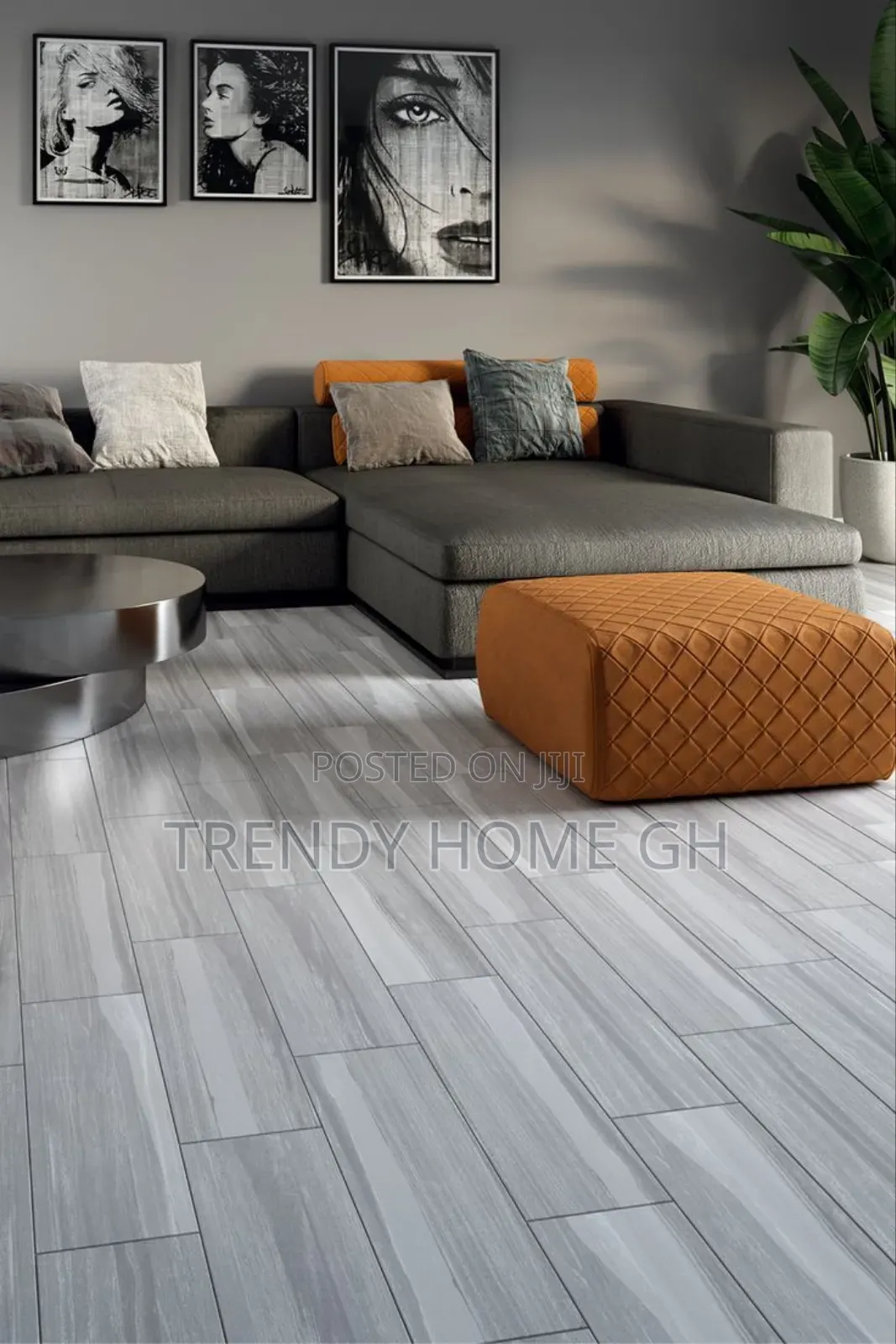 Self-Adhesive Vinyl Tiles Modern Floor Design