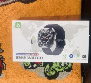 Bw8 Smartwatch With Sim Card Slot, Bluetooth Camera - Black