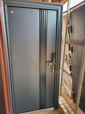 Dark Charcoal Gray Splendor China Door (Wholesale)