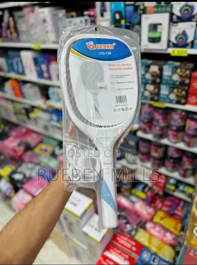 High Quality Original Gecko Ltd-728 Mosquito Killer Bat Swatter Racket