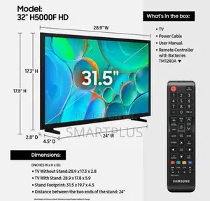 All New Samsung 32 Inch Smart Ua32h5000fuxgh FHD Television