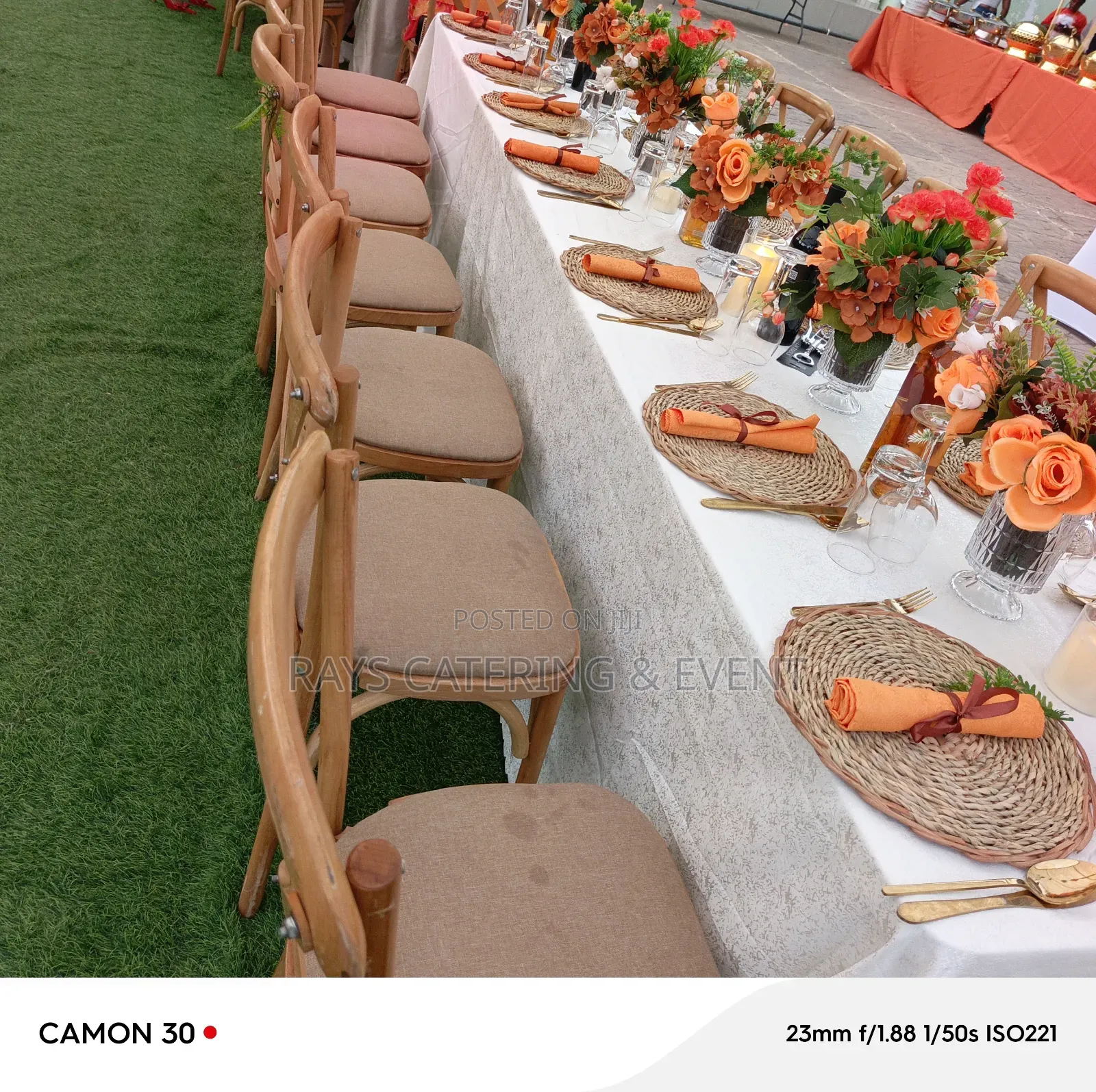 Rustic Chairs, Pergola And Party Rentals