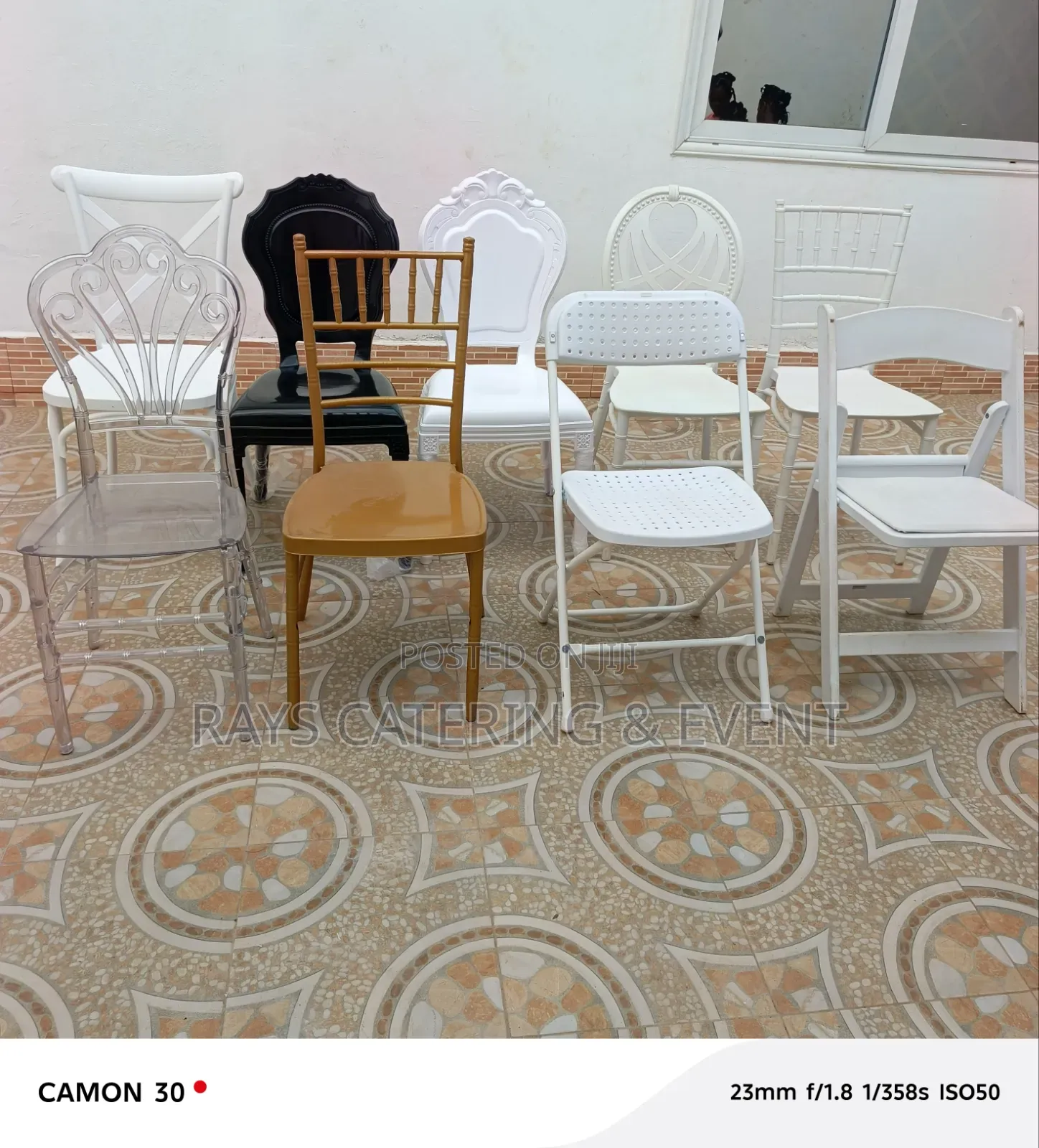 Rentals of Chairs, Canopies, Cheese Tent, Grass Carpet, Etc