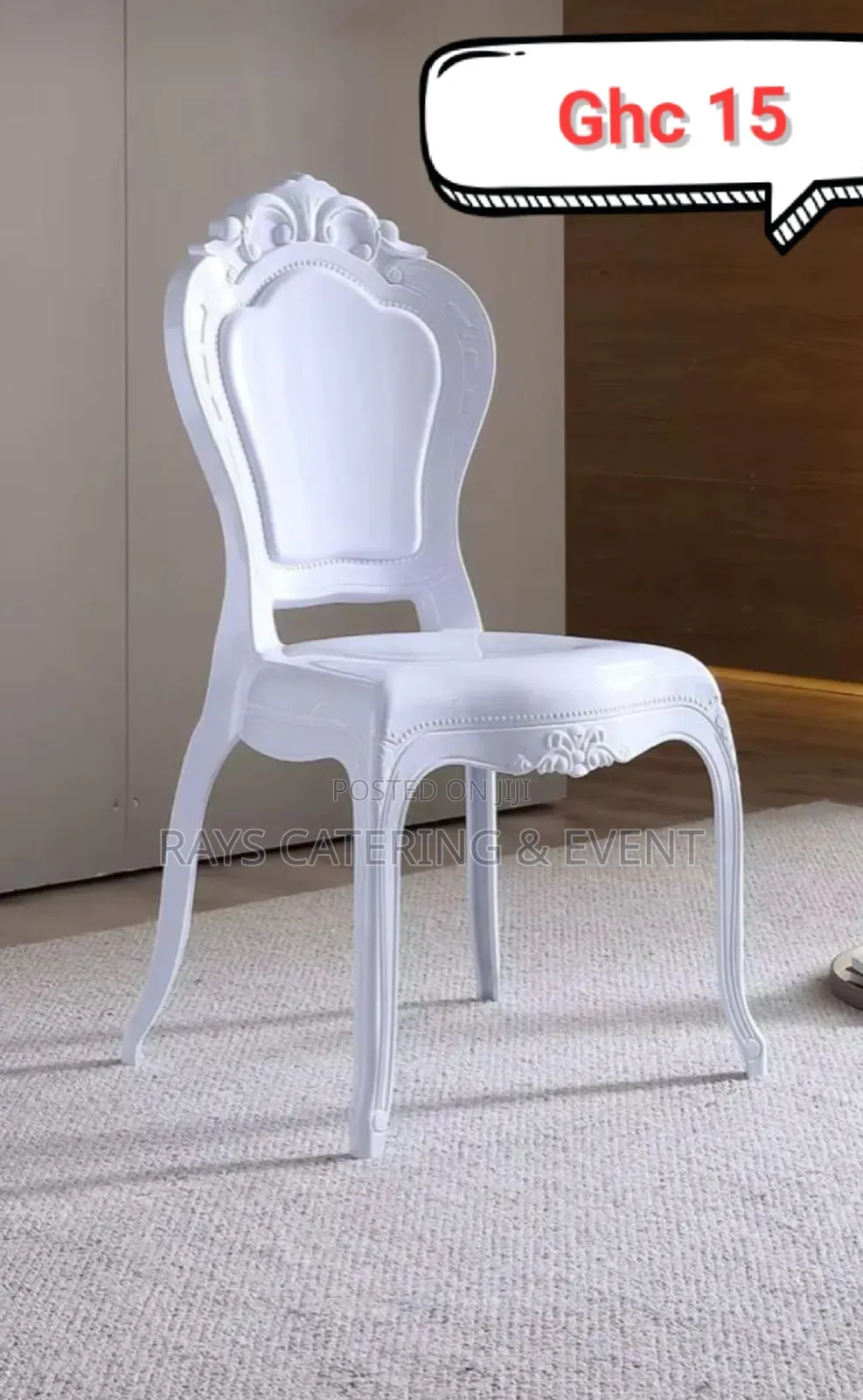 Crystal and Vogue Chairs for Your Luxury Events