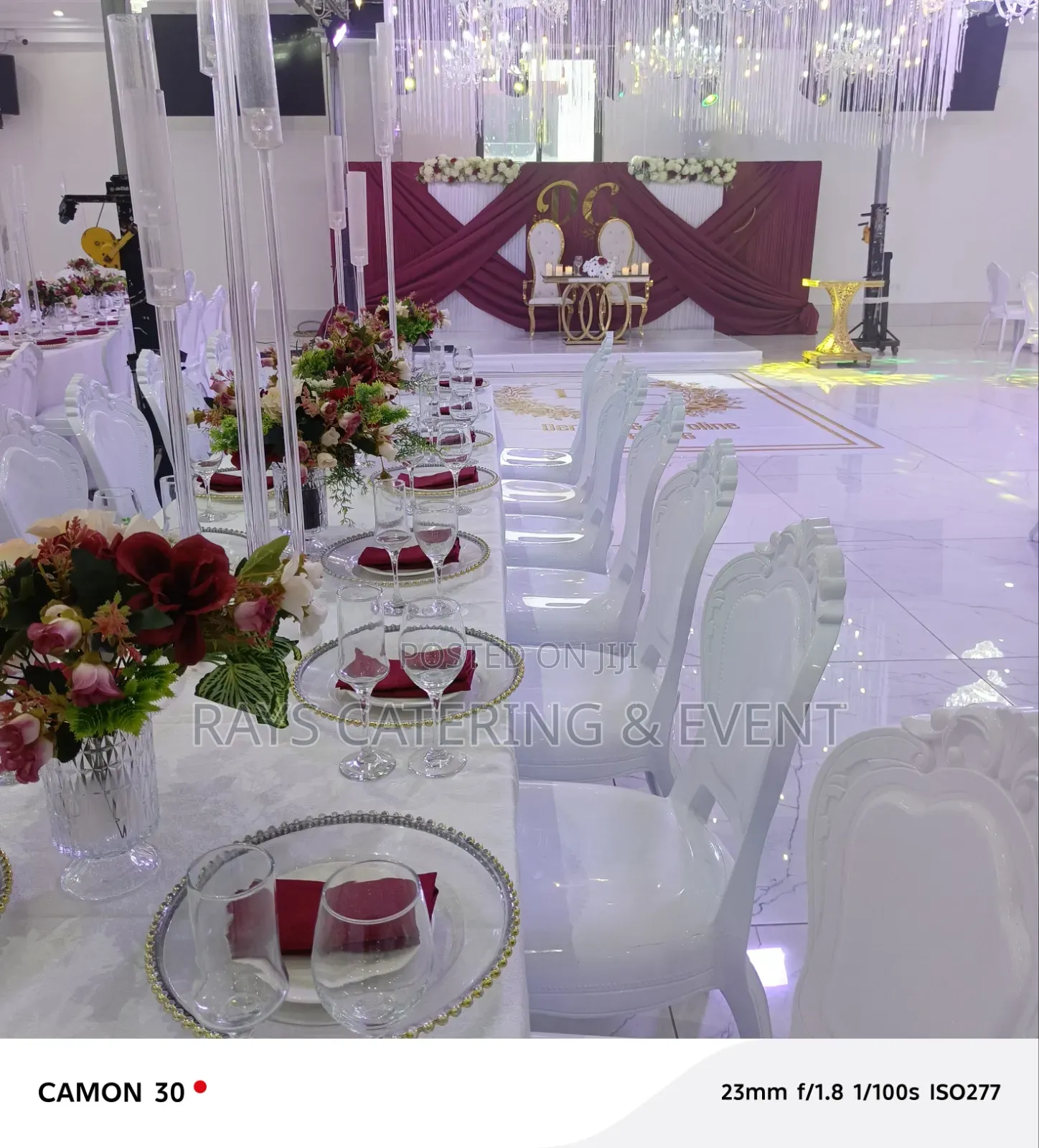 Crystal and Vogue Chairs for Your Luxury Events