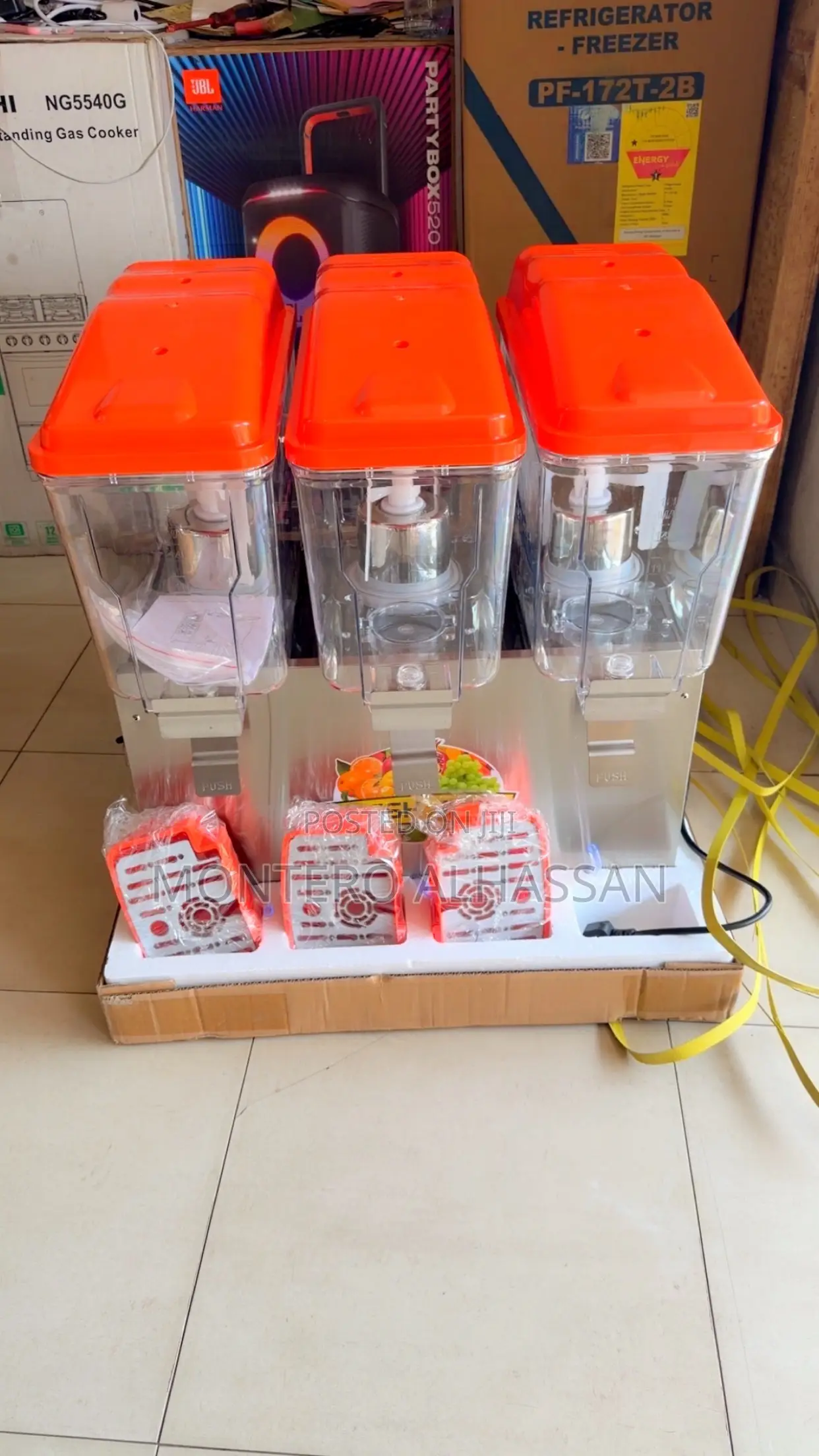 Electric Dispenser 3 Tank
