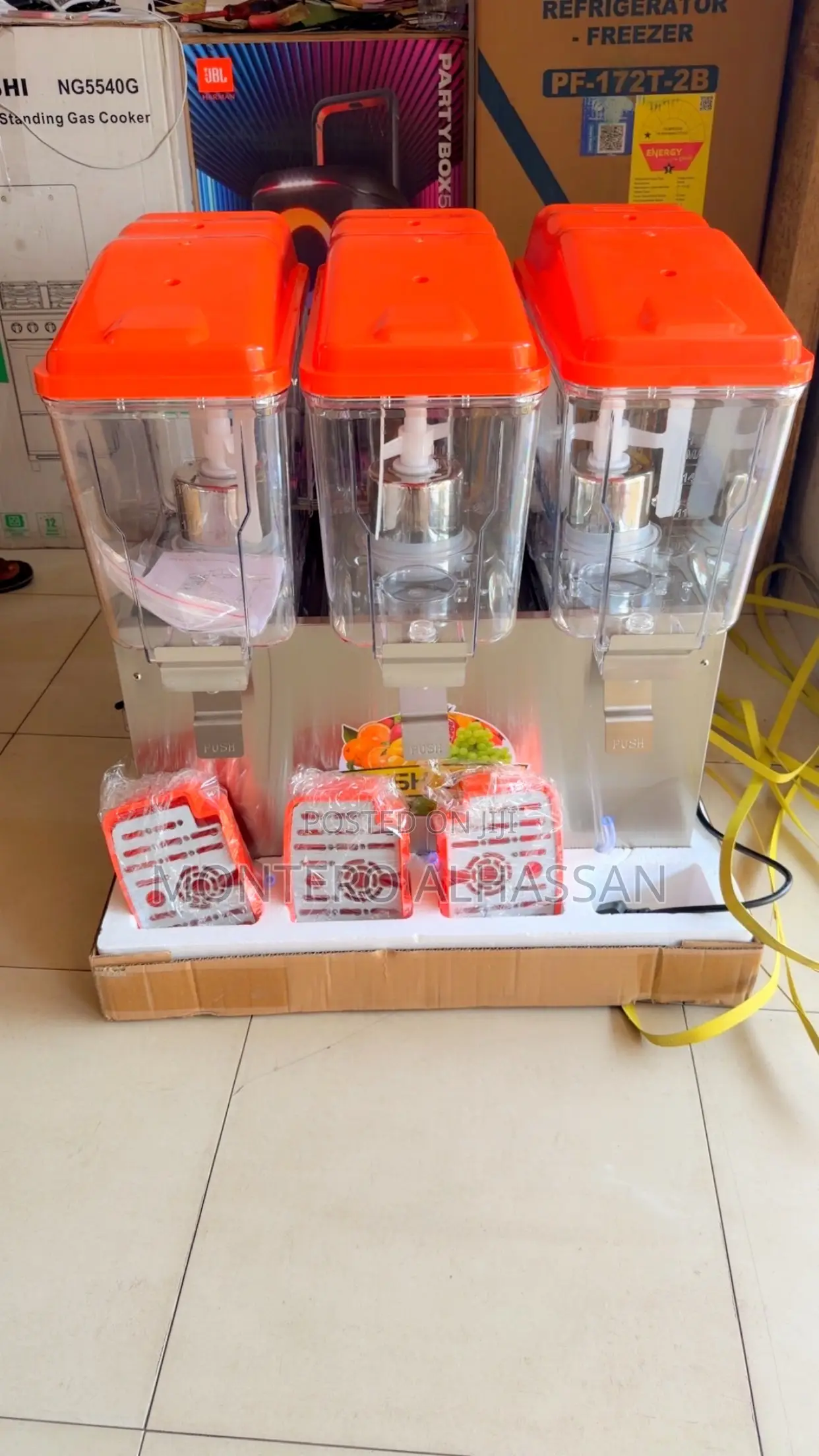 Electric Dispenser 3 Tank