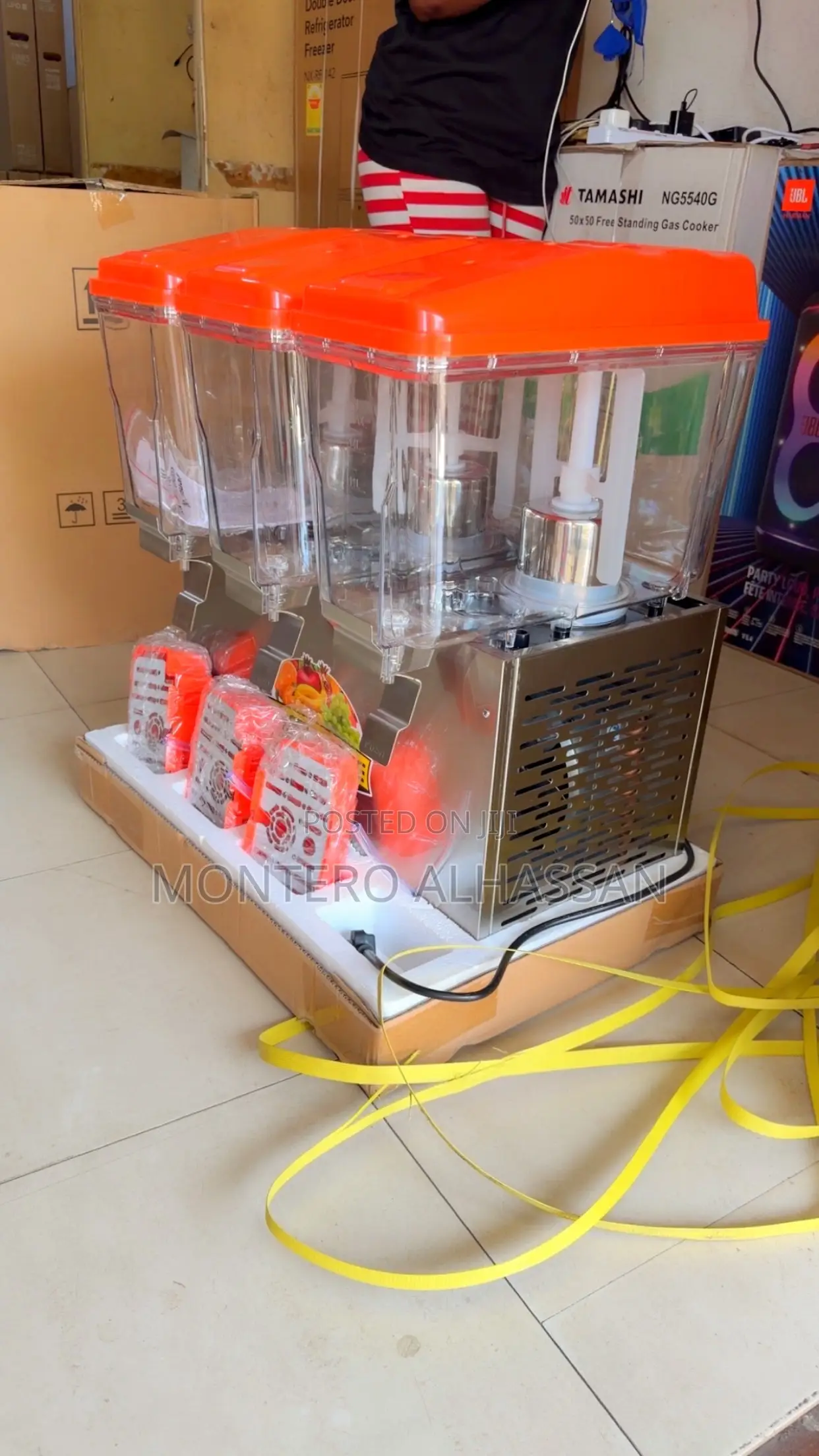 Electric Dispenser 3 Tank