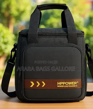 Double Compartment Insulated Lunch Bag