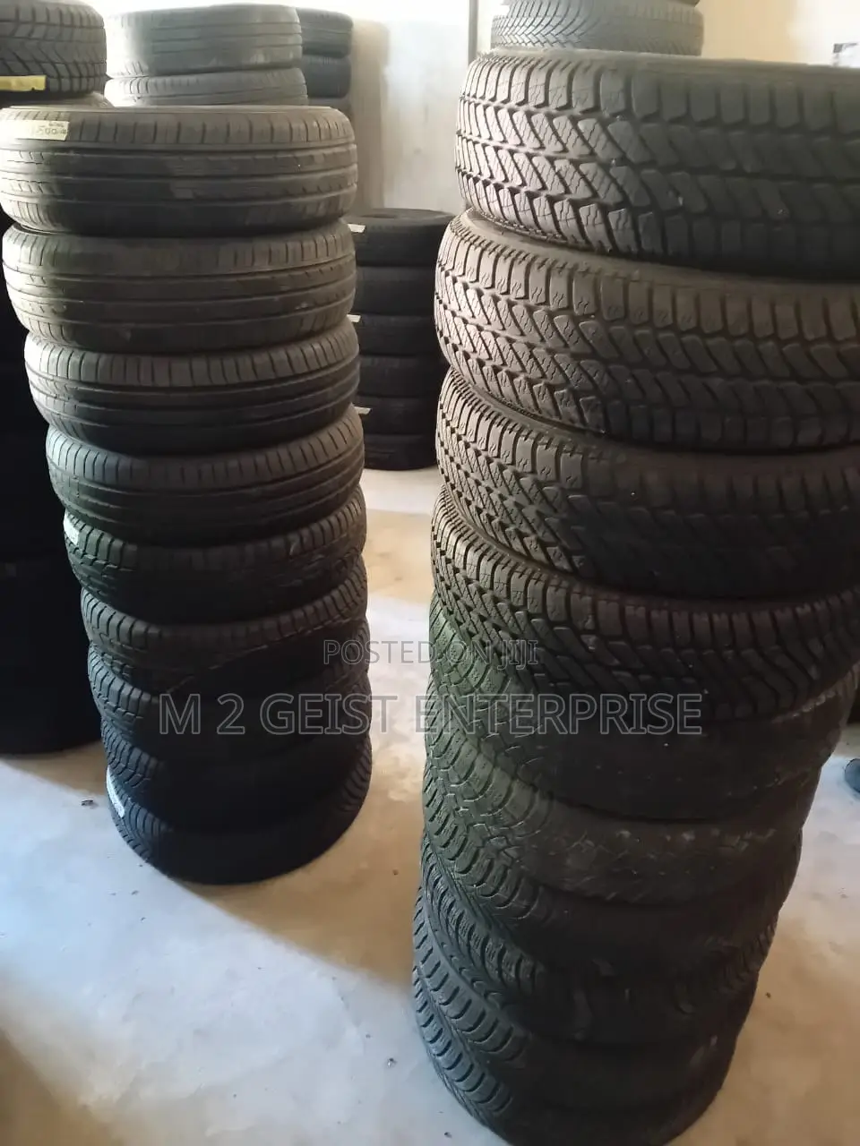 All Kinds Of Home-used Car Tyres Available For Sale