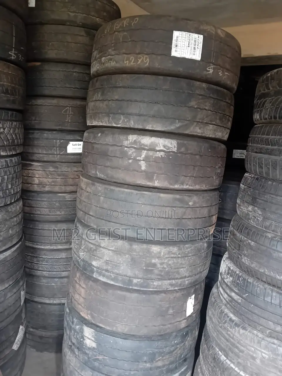 All Kinds Of Home-used Car Tyres Available For Sale