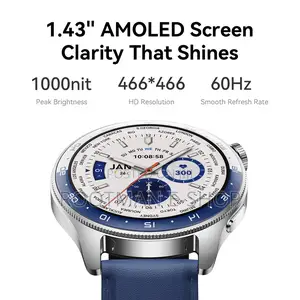 Joyroom Jr-Fc3 Smart Watch With 1.43-Inch Amoled Display