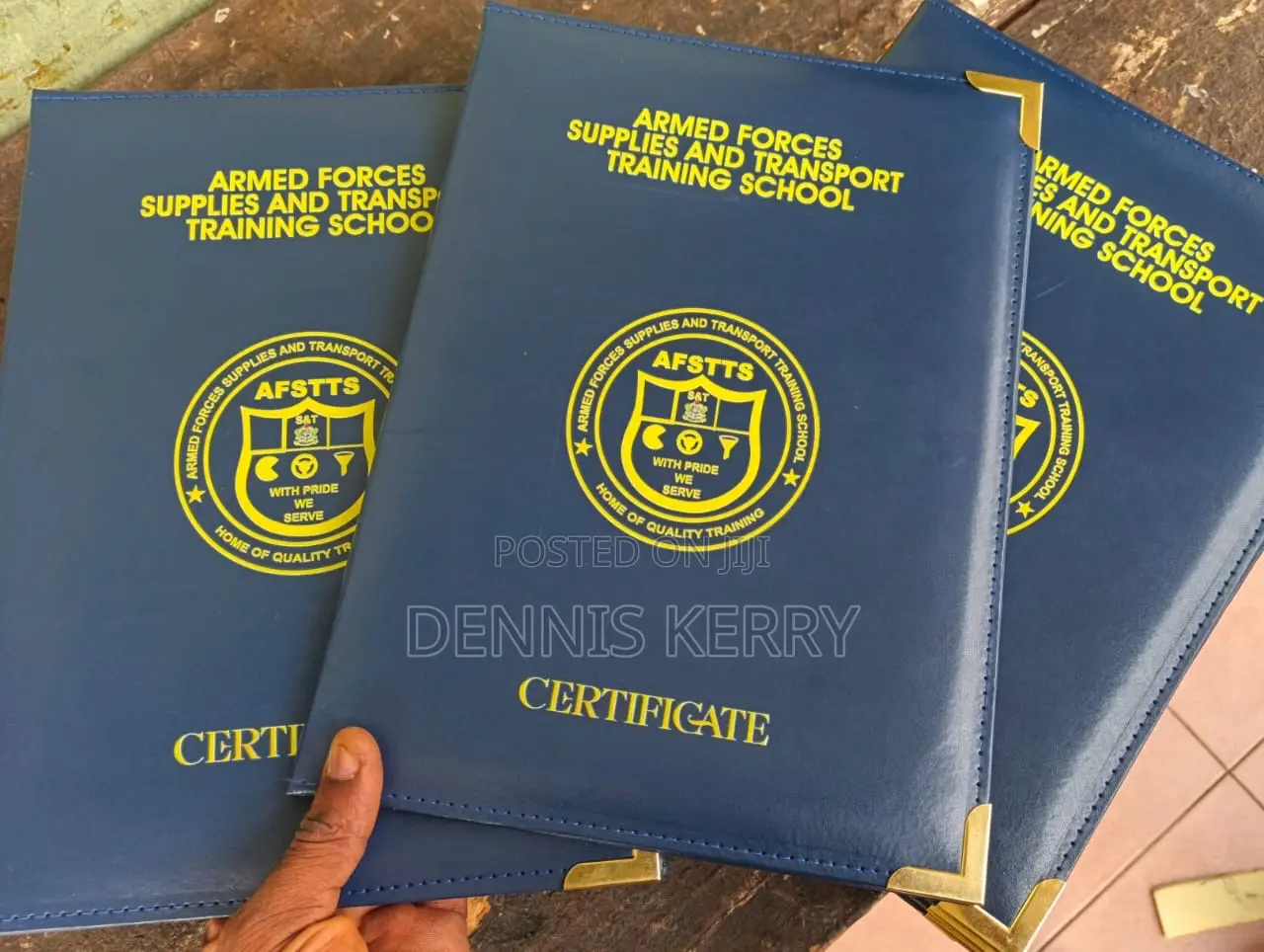 Customized Certificate Holders