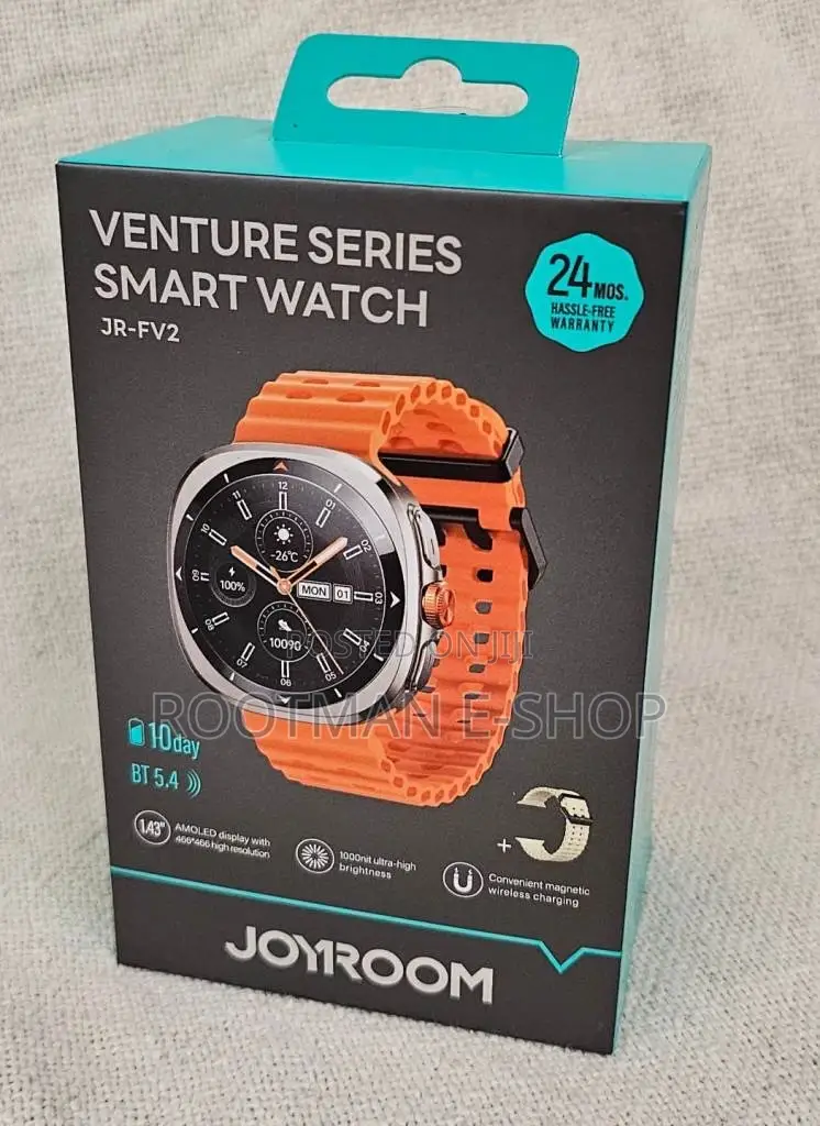 Joyroom - Fv2 Smart Watch (Answer/Make Call)-Vitality Orange