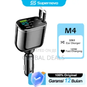 5in1 Super Fast Car Charger