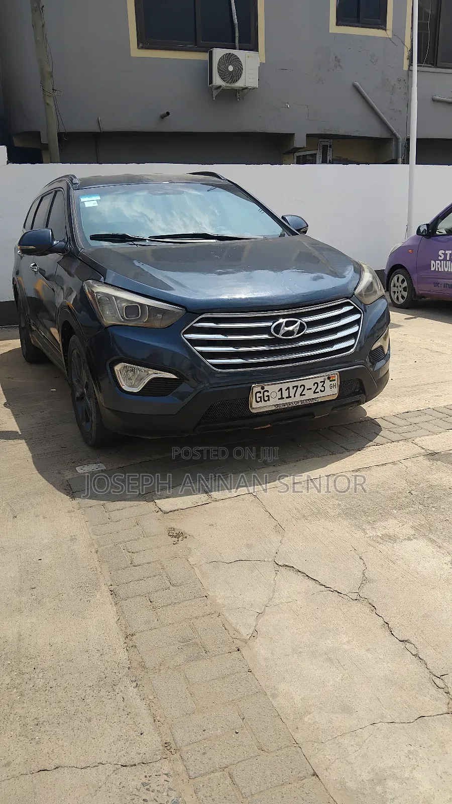 Hyundai Santa Fe 2014 Blue
