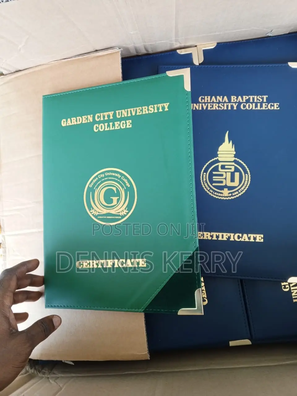 Customized Certificate Holders