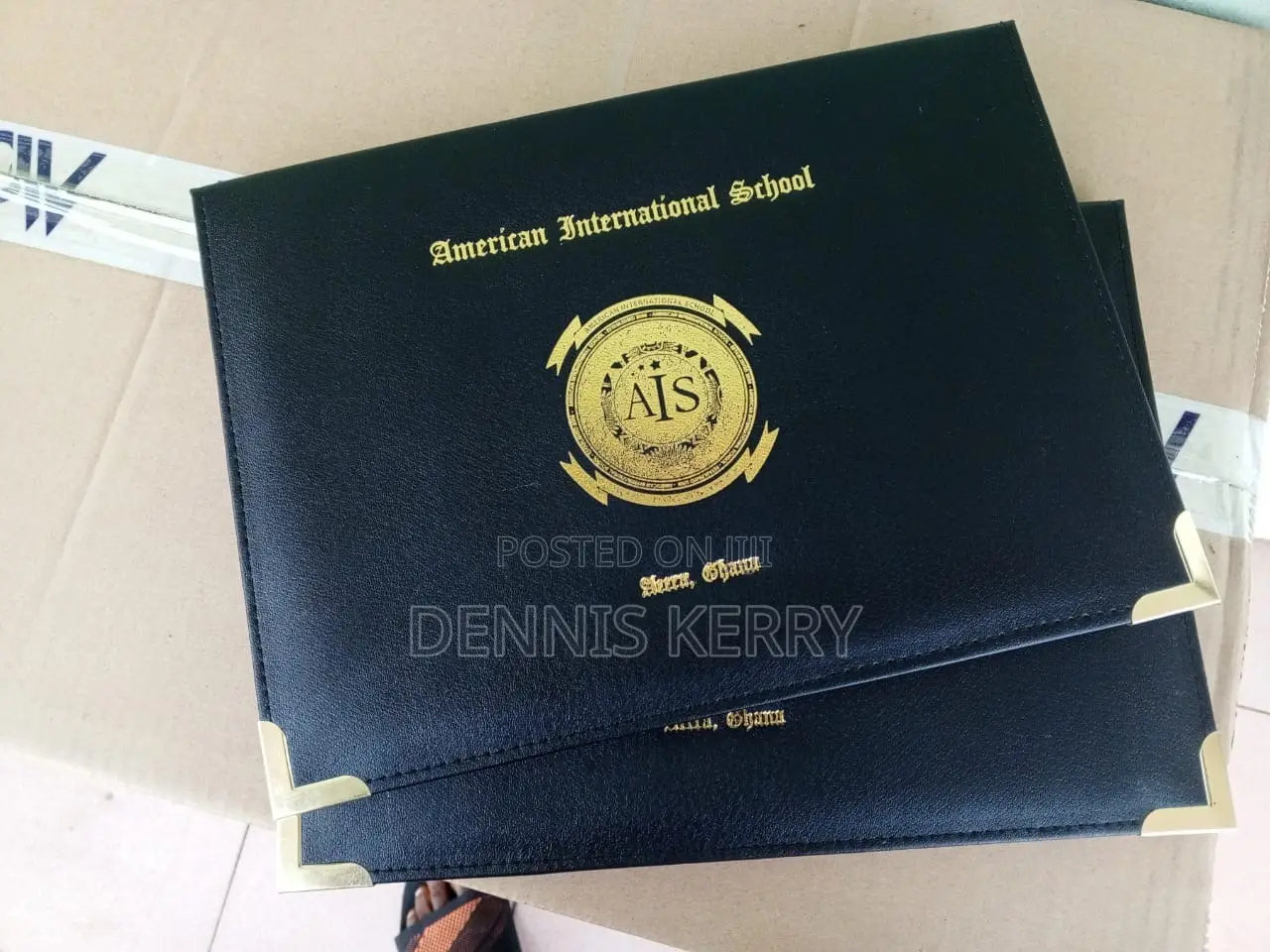 Customized Certificate Holders