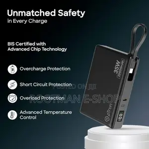 Power Bank 20000mah Pd35w Fast Charging Black - Wuw Y155