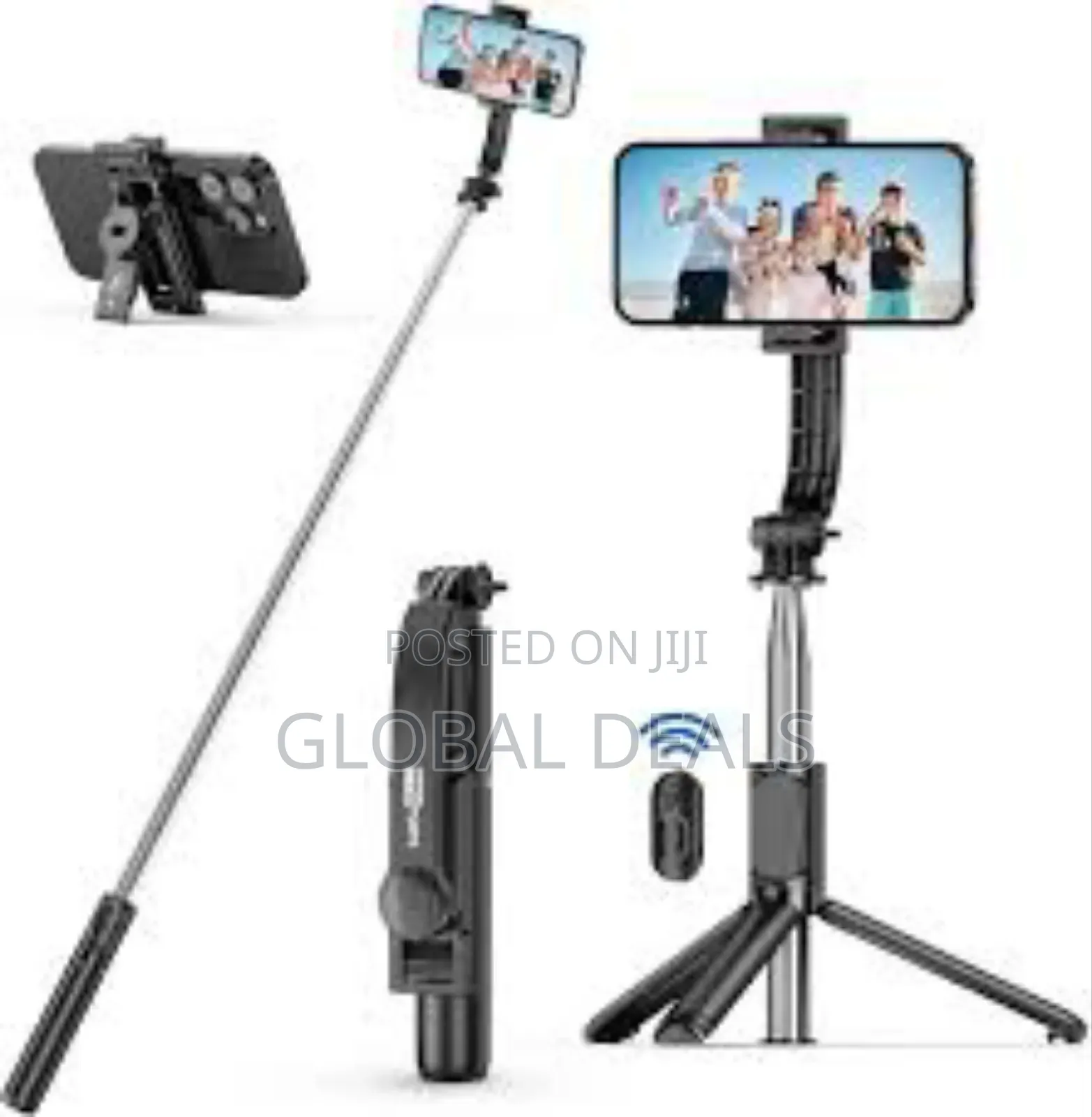 Selfie Stick With Tripod Stand Long