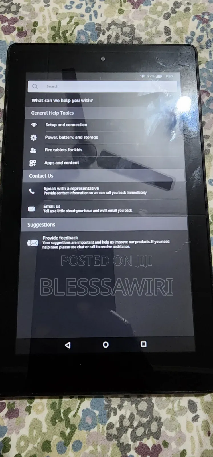 Fire 7 16 GB Black